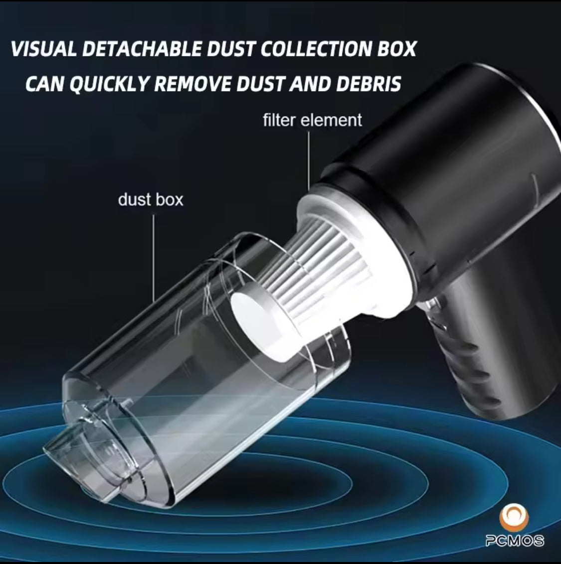 Rechargeable Handheld Car Vacuum